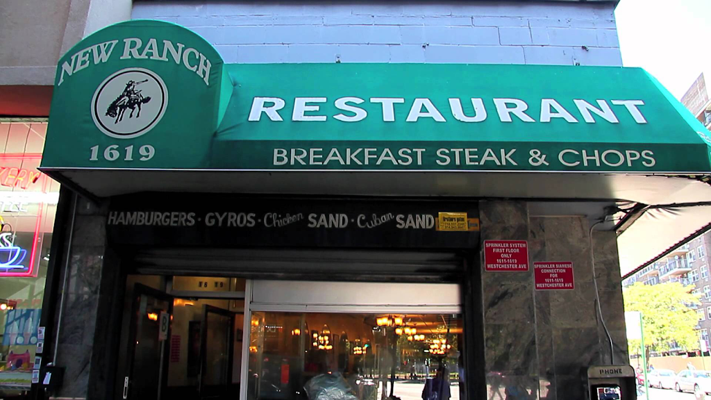 New Ranch Restaurant | restaurant | 1619 Westchester Ave, Bronx, NY 10472, USA | 7189910708 OR +1 718-991-0708