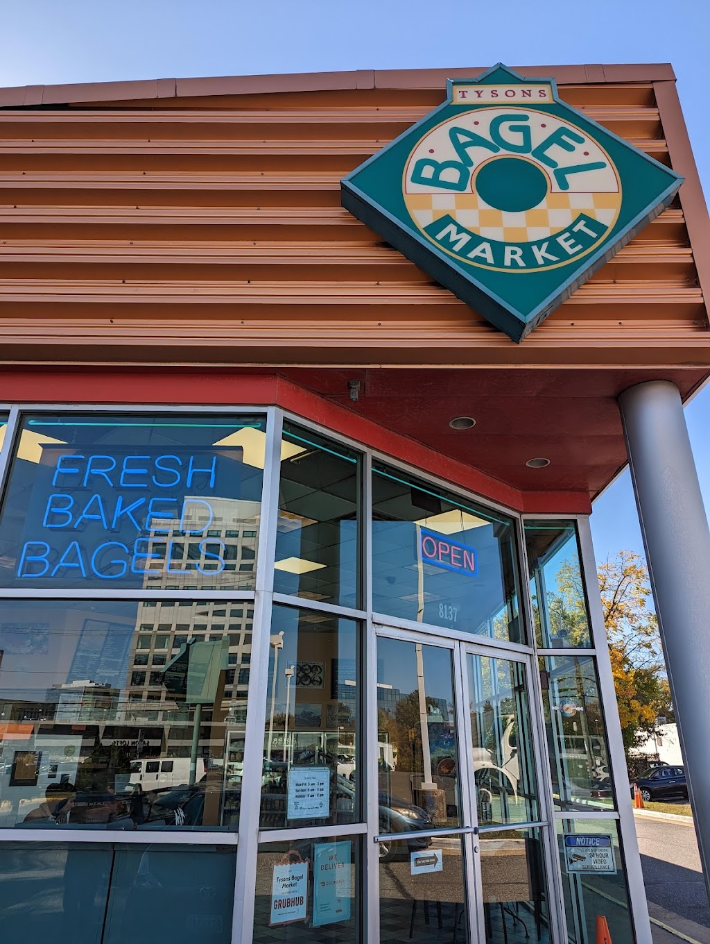 Tysons Bagel Market | bakery | 8137 Leesburg Pike, Tysons, VA 22182, USA | 7034480080 OR +1 703-448-0080