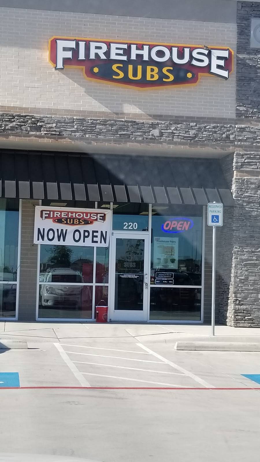 Firehouse Subs | restaurant | 1215 W Pioneer Pkwy Suite 220, Grand Prairie, TX 75052, USA | 9726393737 OR +1 972-639-3737