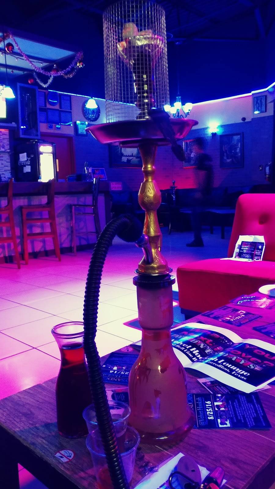 Velvet Hookah Lounge | restaurant | 2741 E Belt Line Rd #115, Carrollton, TX 75006, USA | 4698926784 OR +1 469-892-6784