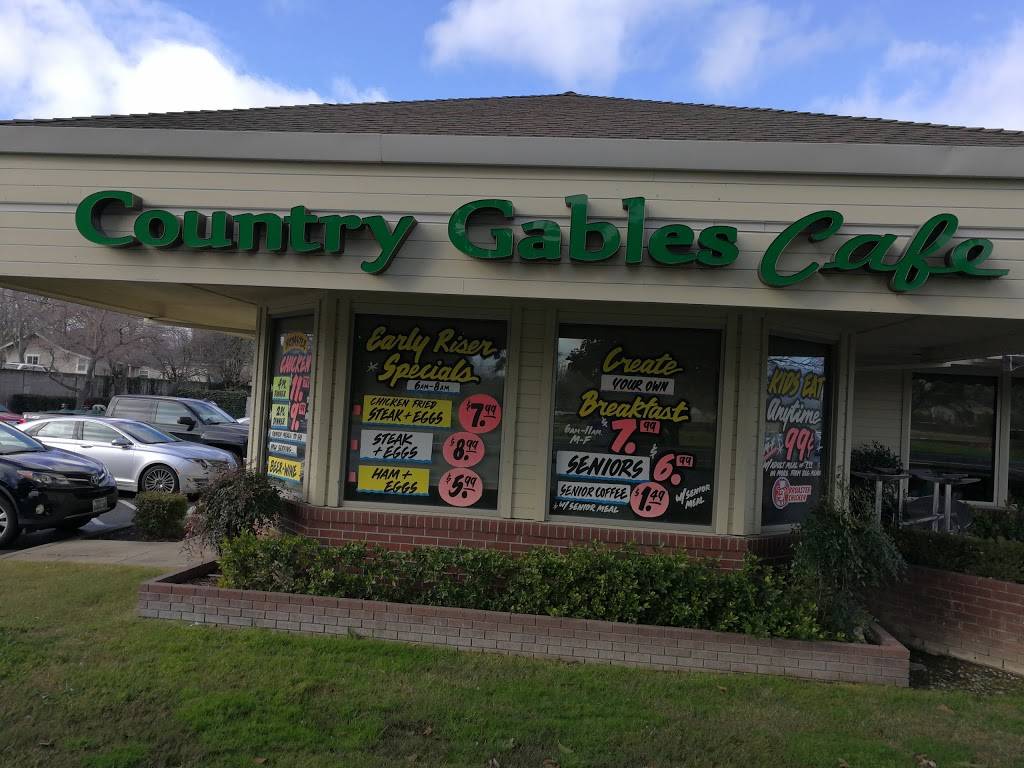 Country Gables Cafe | restaurant | 699 Washington Blvd, Roseville, CA 95678, USA | 9167970669 OR +1 916-797-0669