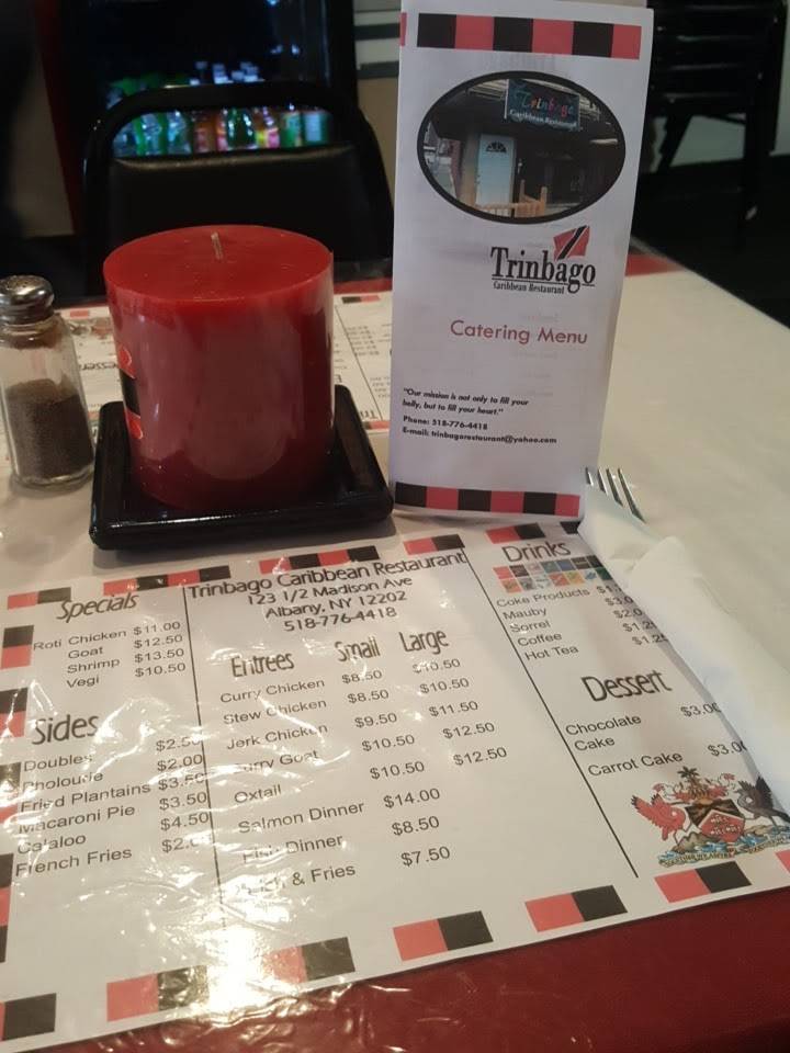 Trinbago Caribbean Restaurant | restaurant | 11 Colvin Ave, Albany, NY 12206, USA | 5187764418 OR +1 518-776-4418