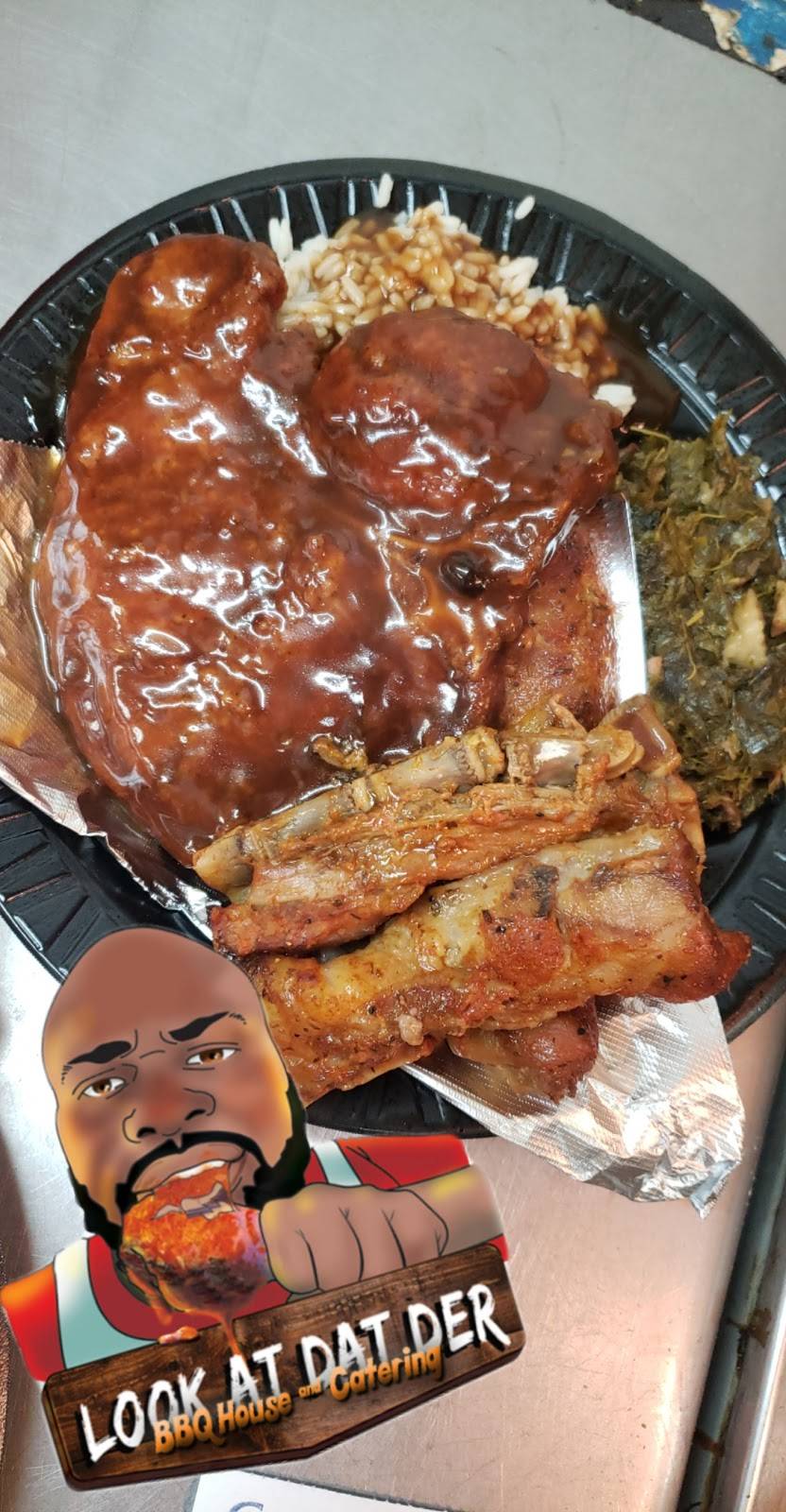 LookAtDatDer BBQ House & Catering | restaurant | 411 Deck St, Greenville, NC 27834, USA | 2527564288 OR +1 252-756-4288