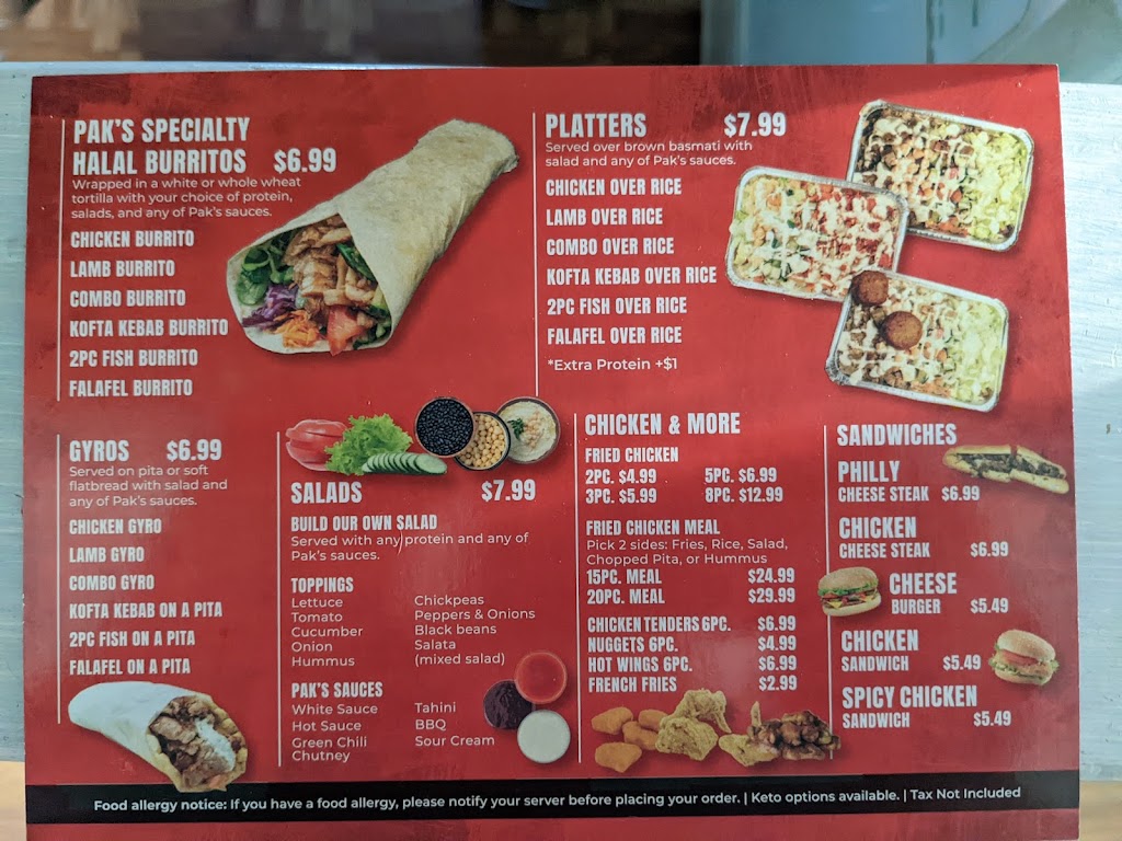 Pak’s Halal Food | restaurant | 416 Sunrise Hwy, Patchogue, NY 11772, USA | 6317303636 OR +1 631-730-3636