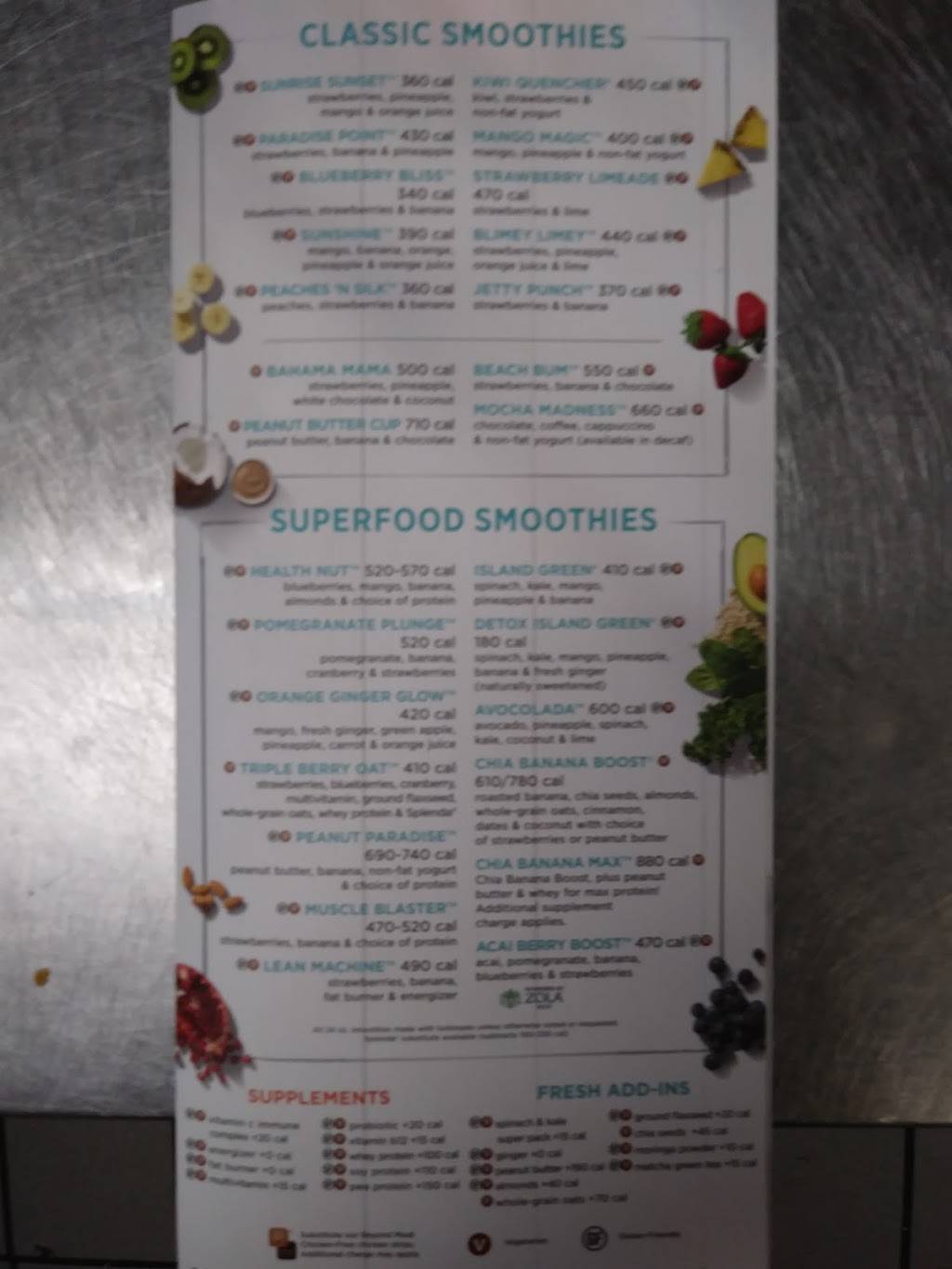 Tropical Smoothie Cafe | restaurant | 3810 W Neptune St, Tampa, FL 33629, USA | 8133742245 OR +1 813-374-2245