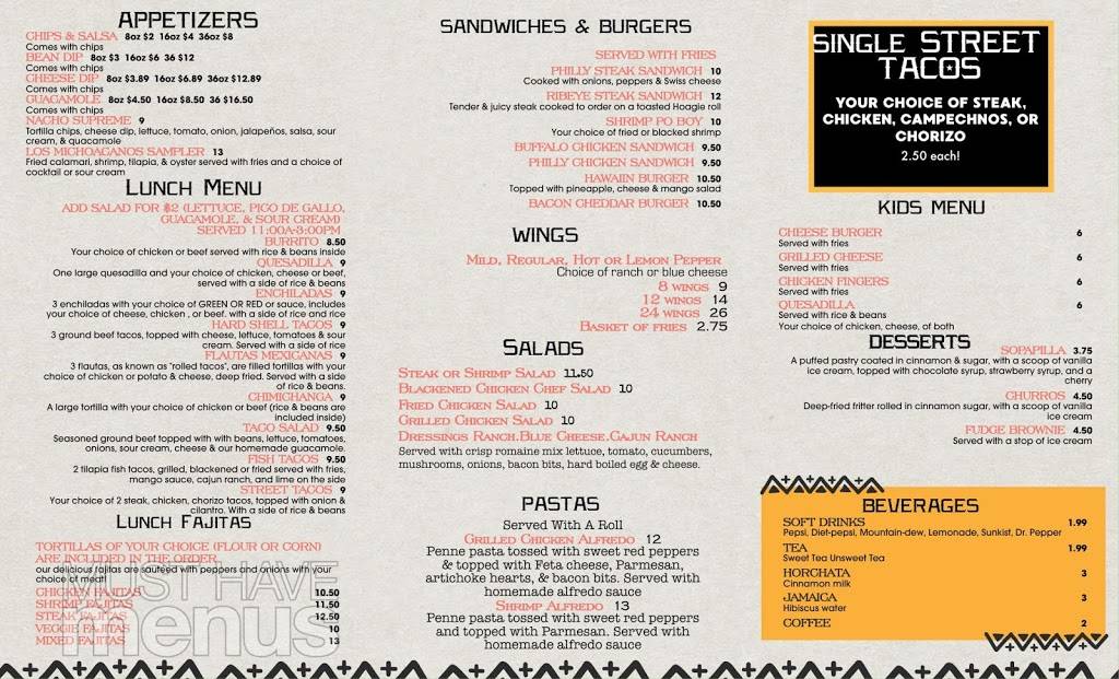 Los Michoacanos Restaurant | restaurant | 100 Ferry Rd, Columbiana, AL 35051, USA | 2056715277 OR +1 205-671-5277