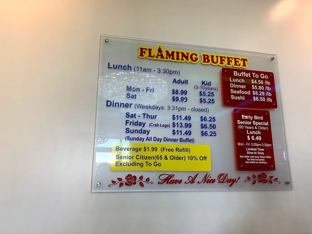 Flaming Buffet | restaurant | 1300 E Belt Line Rd #100, Richardson, TX 75081, USA | 9726850023 OR +1 972-685-0023