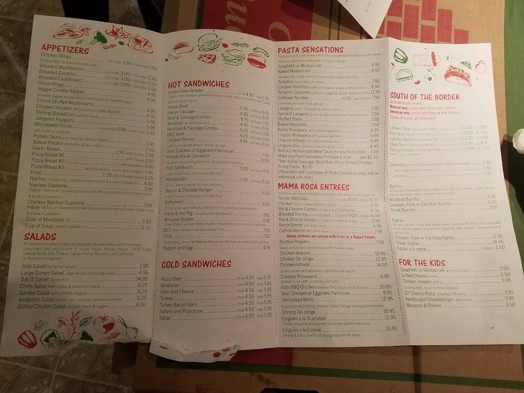 Mama Rosa Pizza & Pasta | restaurant | 210 E Grove St, Arlington Heights, IL 60005, USA | 8479969309 OR +1 847-996-9309