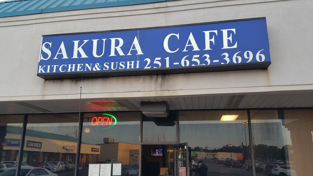 Sakura Cafe | restaurant | 7357 Theodore Dawes Rd, Theodore, AL 36582, USA | 2516533696 OR +1 251-653-3696