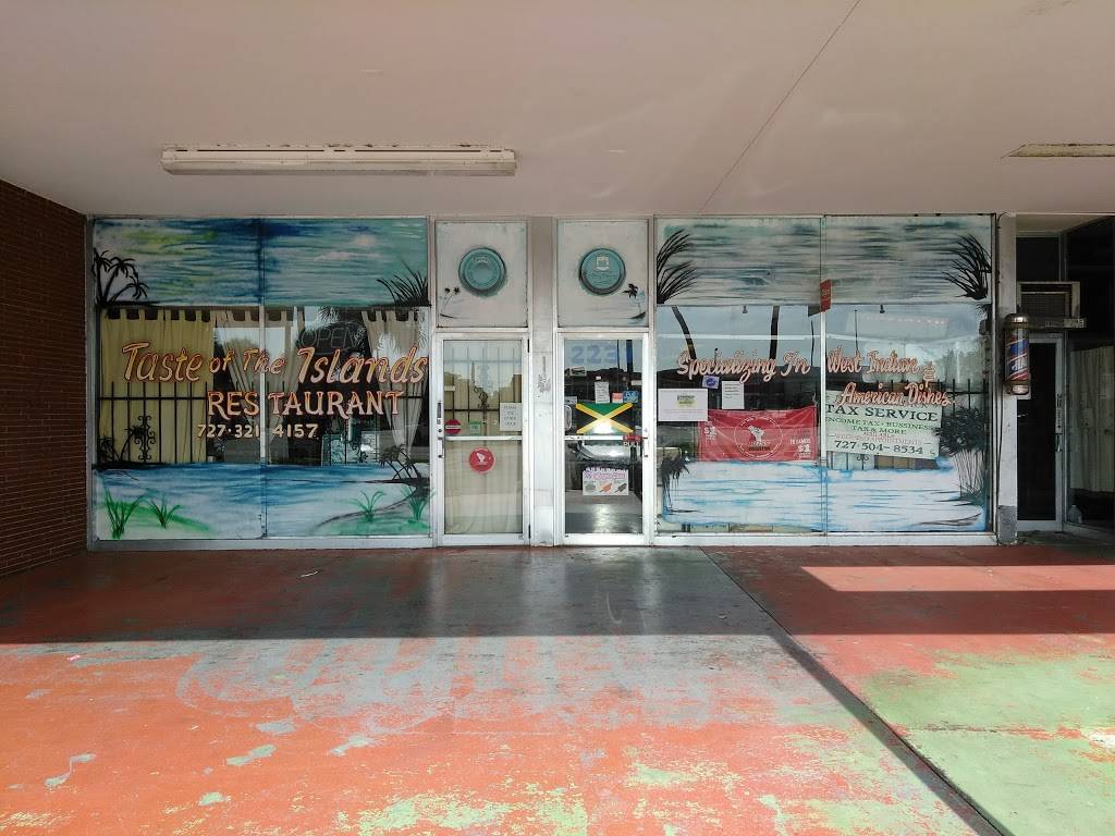 Taste of the Islands Restaurant | restaurant | 2231 34th St S, St. Petersburg, FL 33711, USA | 7273214157 OR +1 727-321-4157