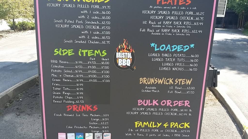 Bristol BBQ | restaurant | 730 Volunteer Pkwy, Bristol, TN 37620, USA | 4235732227 OR +1 423-573-2227