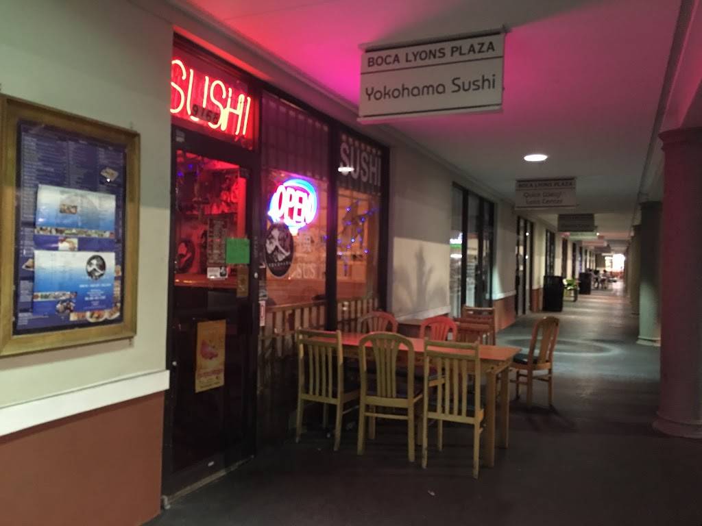 Yokohama Sushi | restaurant | 9168 Glades Rd, Boca Raton, FL 33434, USA | 5614511707 OR +1 561-451-1707
