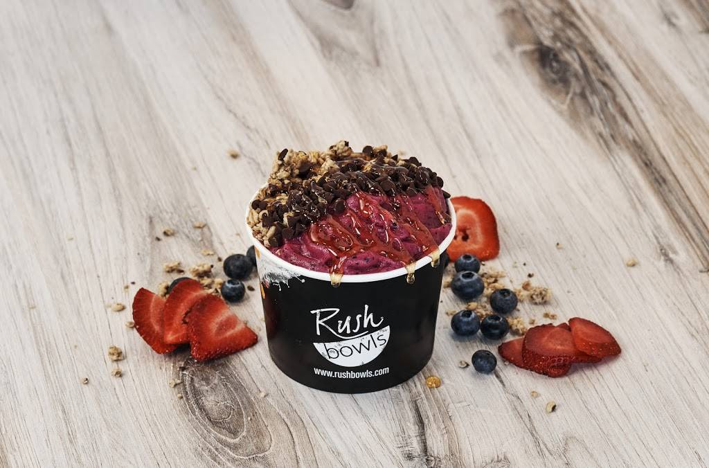 Rush Bowls | restaurant | 22 Westedge St Suite 103, Charleston, SC 29403, USA | 8437249474 OR +1 843-724-9474