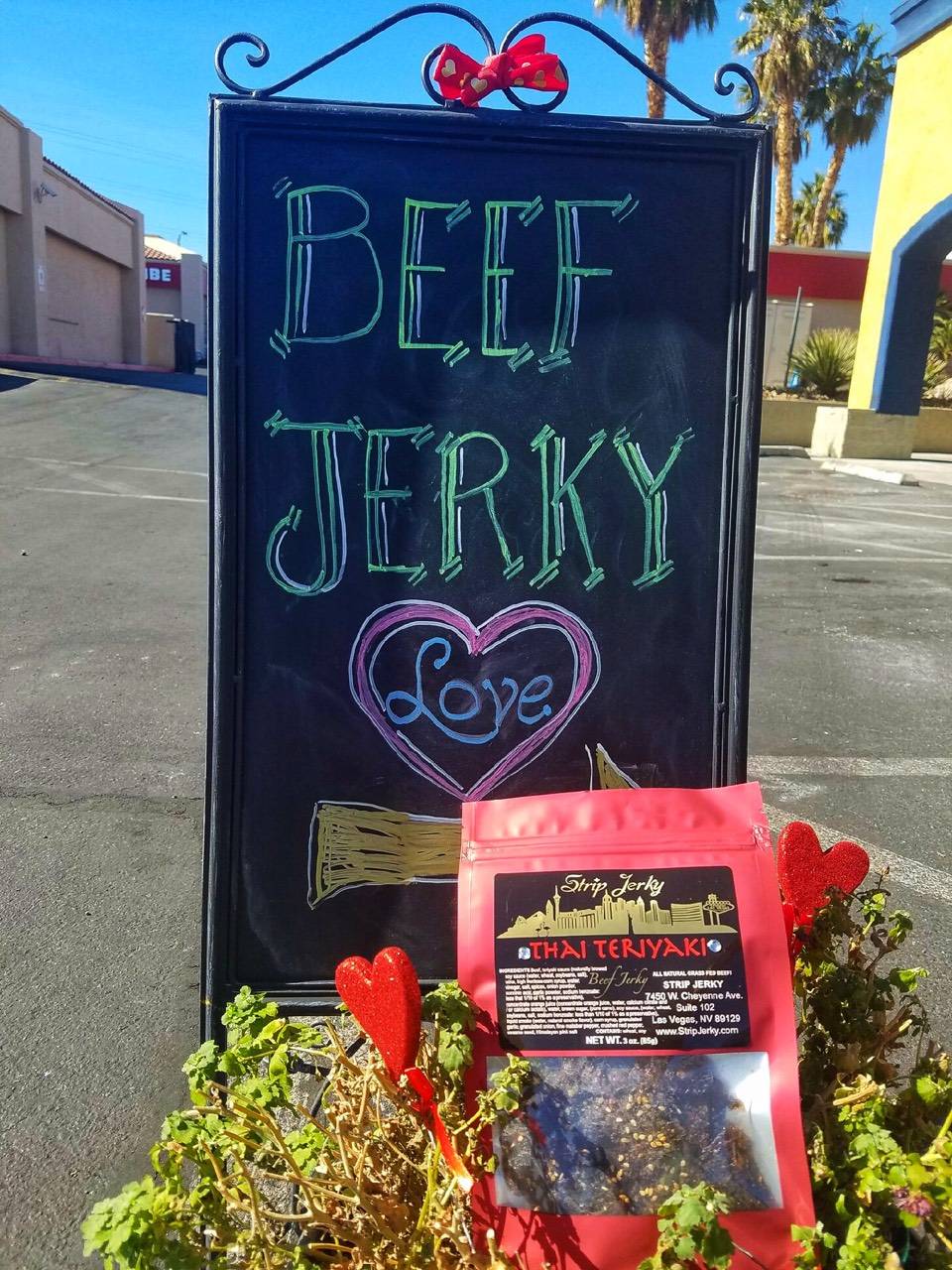 Strip Jerky | restaurant | 7450 W Cheyenne Ave #102, Las Vegas, NV 89129, USA | 7027523284 OR +1 702-752-3284