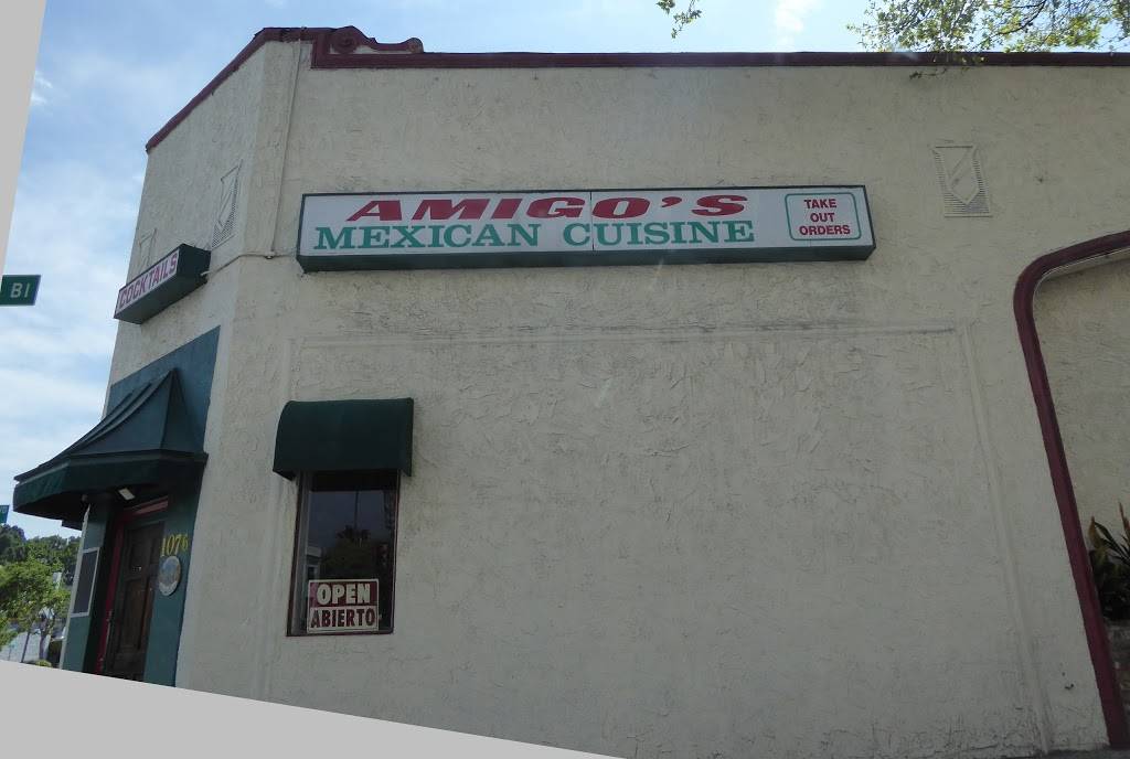 Amigos Restaurant and Cantina | restaurant | 1076 E Colorado Blvd, Pasadena, CA 91106, USA | 6265771307 OR +1 626-577-1307