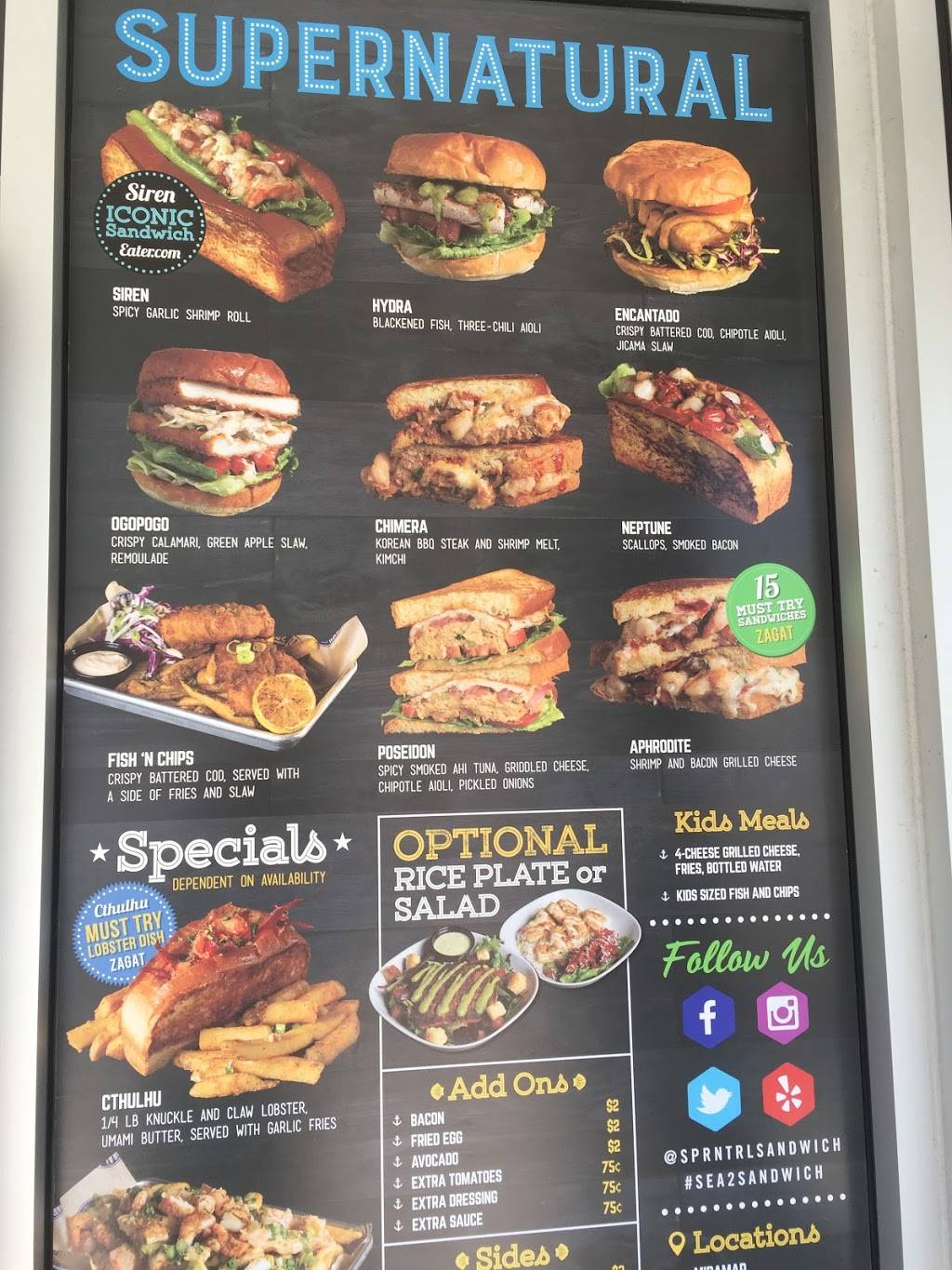 Supernatural Sandwiches PB | meal takeaway | 4658 Mission Blvd, San Diego, CA 92109, USA | 8582475180 OR +1 858-247-5180