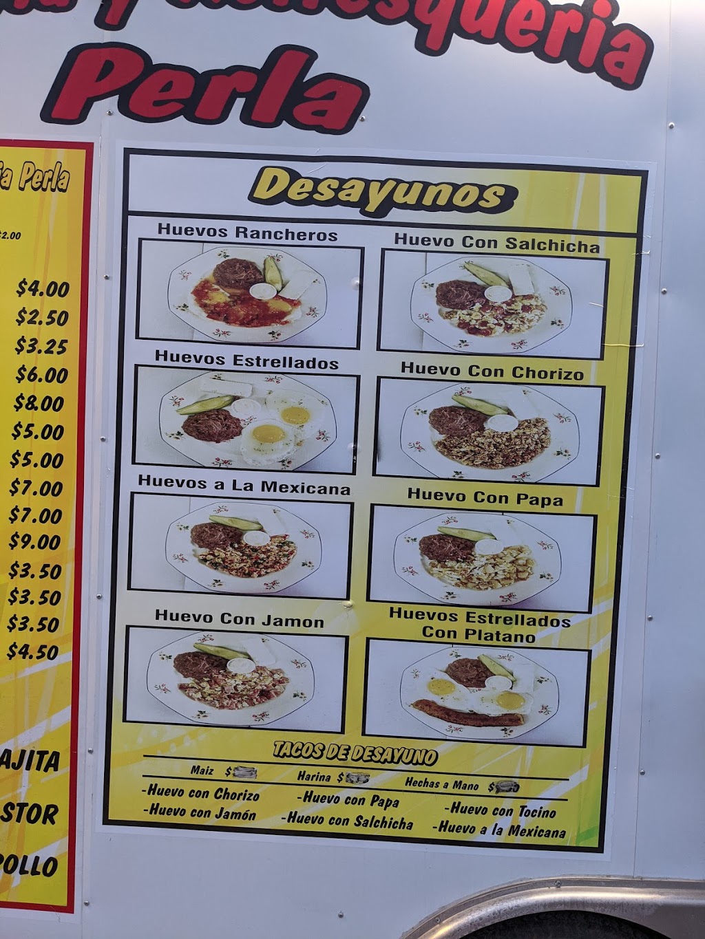 Taqueria y Refresqueria Perla | restaurant | 13345 Wallisville Rd, Houston, TX 77049, USA | 8325678714 OR +1 832-567-8714