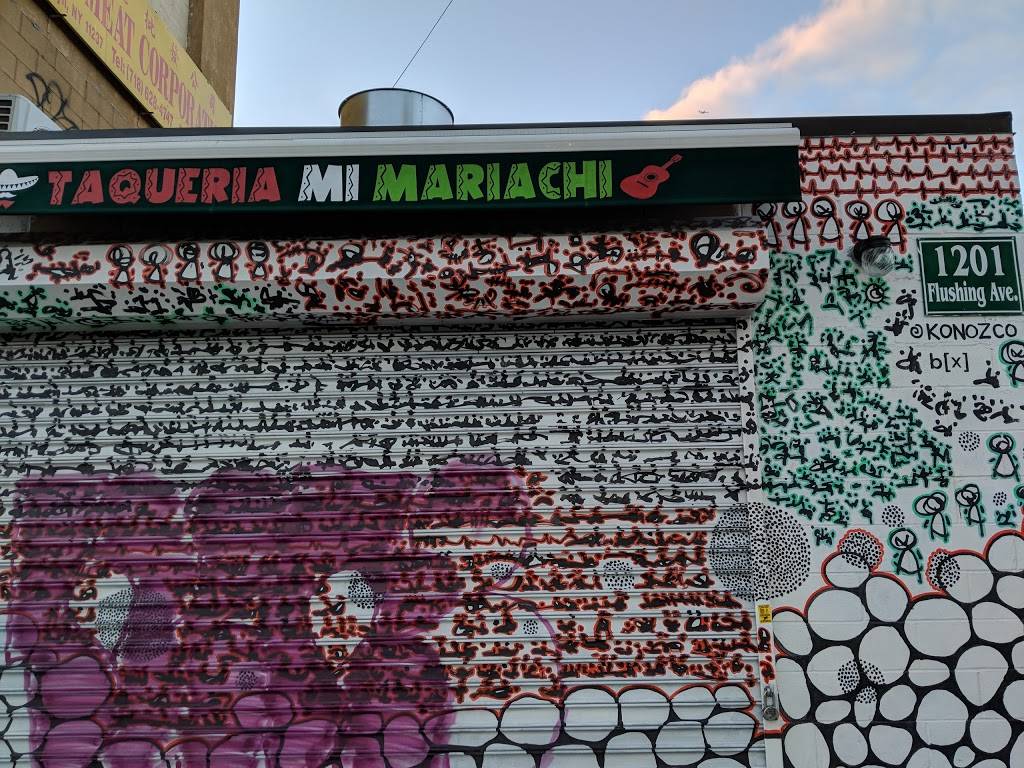 Mi Mariachi | restaurant | 1201 Flushing Ave, Brooklyn, NY 11237, USA | 7183662255 OR +1 718-366-2255