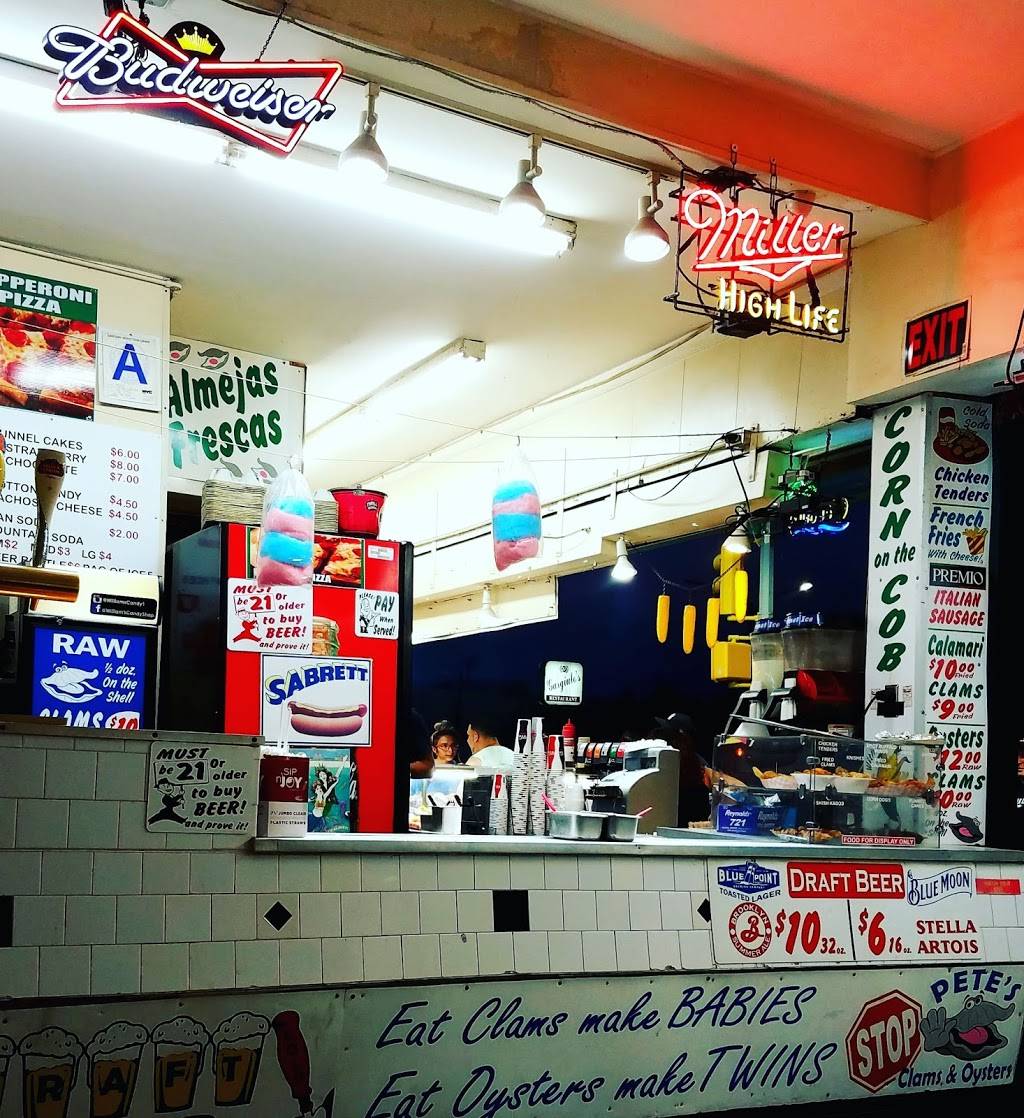 Pete’s Clam Stop | restaurant | 1320 Surf Ave, Brooklyn, NY 11224, USA | 7183720302 OR +1 718-372-0302