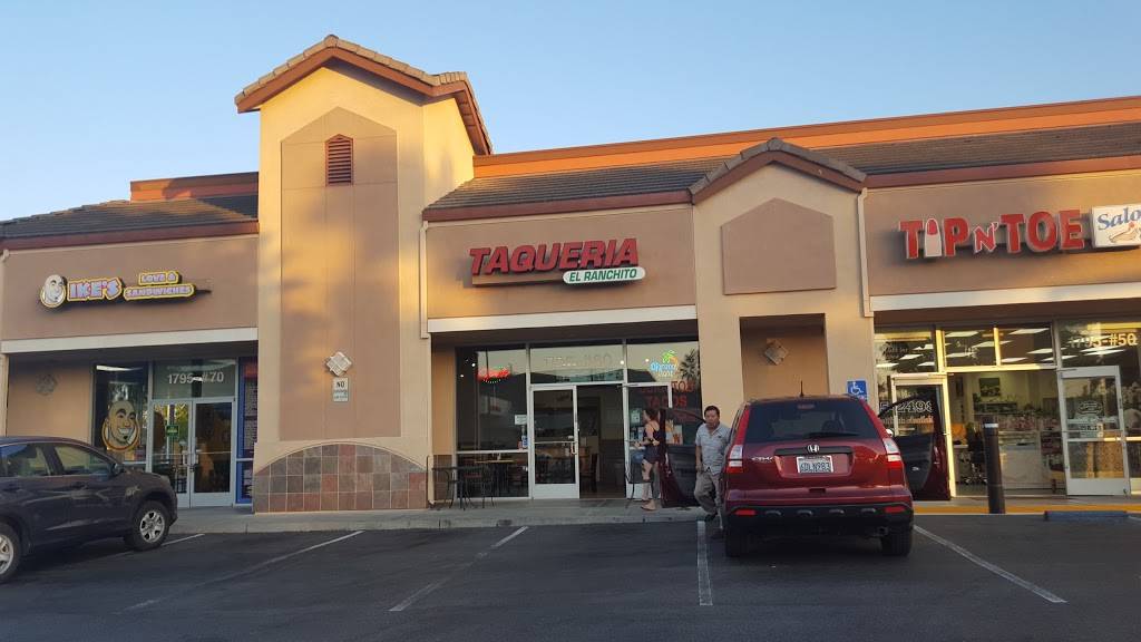 Taqueria El Ranchito | restaurant | 1795 Hillsdale Ave #60, San Jose, CA 95124, USA | 4082642300 OR +1 408-264-2300