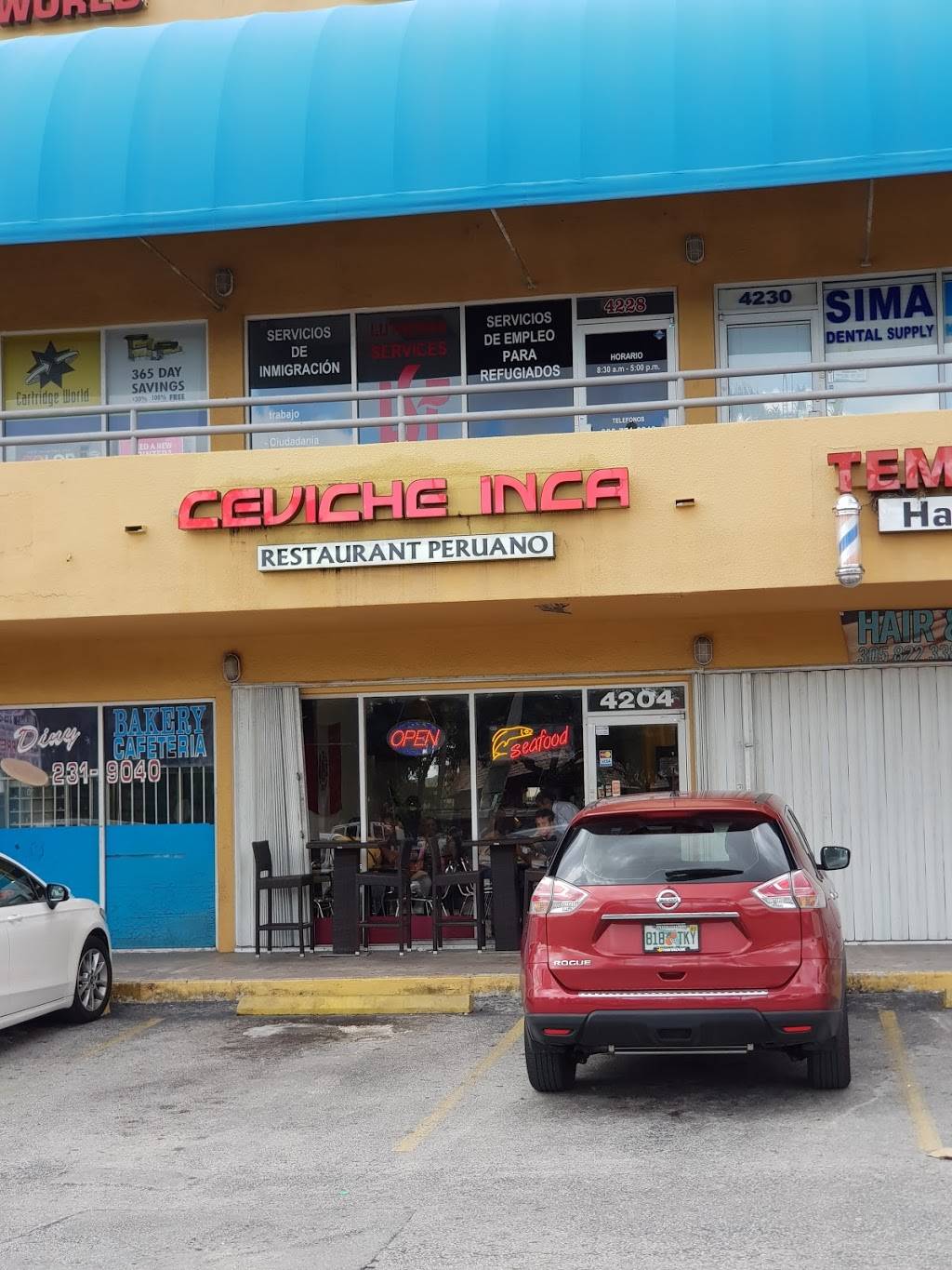 Ceviche Inca | restaurant | 4204 W 16th Ave, Hialeah, FL 33012, USA | 3058209888 OR +1 305-820-9888