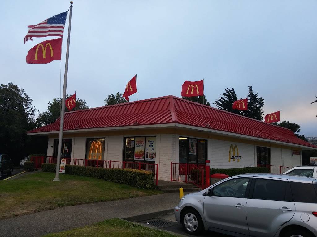 McDonalds | cafe | 587 El Camino Real, South San Francisco, CA 94080, USA | 6505881881 OR +1 650-588-1881