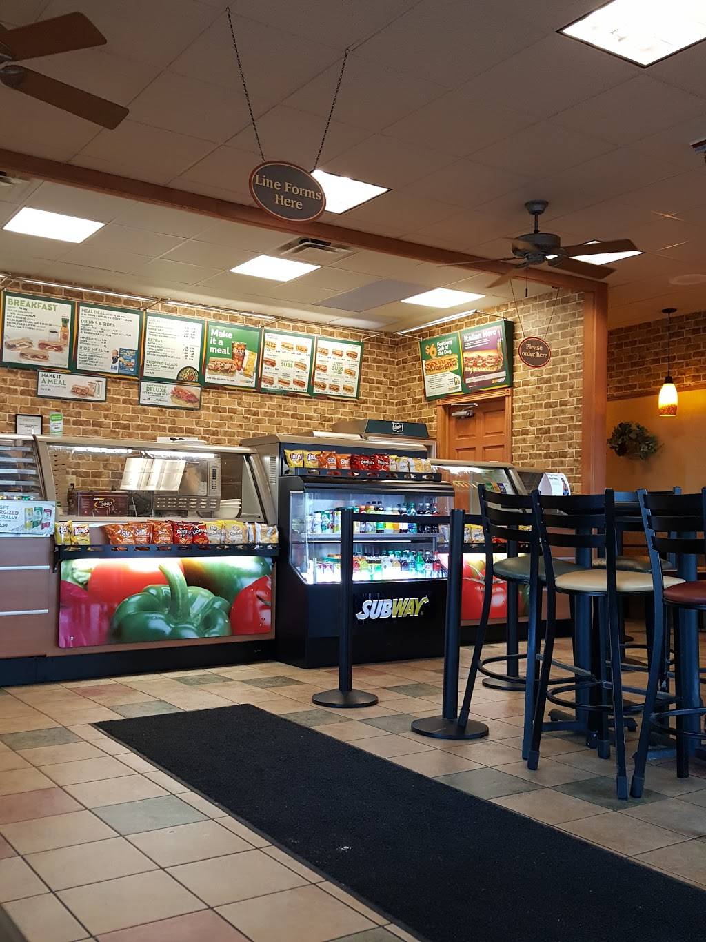 Subway | restaurant | 10231 Illinois Rd, Fort Wayne, IN 46814, USA | 2606254556 OR +1 260-625-4556
