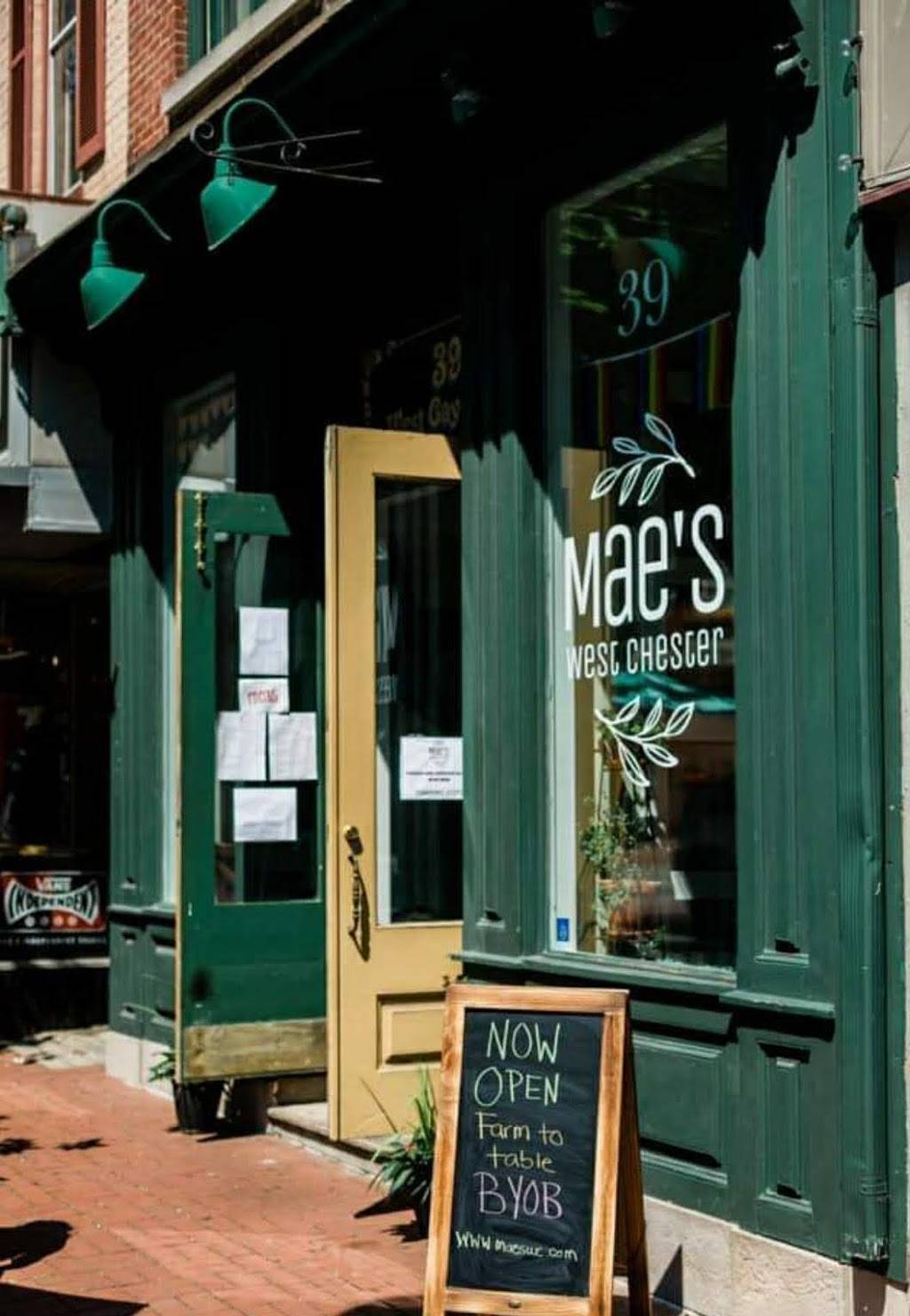 Maes | restaurant | 39 W Gay St, West Chester, PA 19380, USA | 4848870062 OR +1 484-887-0062