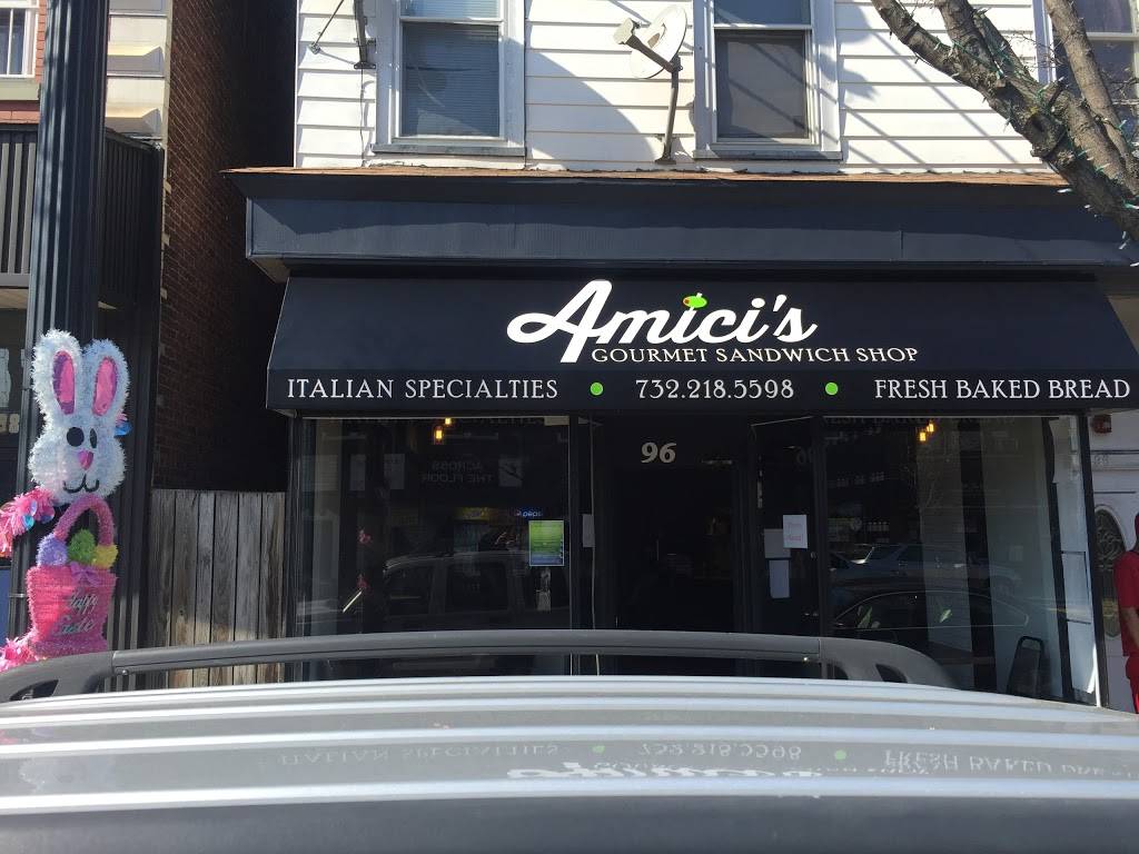 Amici’s Gourmet Sandwich & Italian Specialties | restaurant | 96 Main St, Woodbridge, NJ 07095, USA | 7322185598 OR +1 732-218-5598