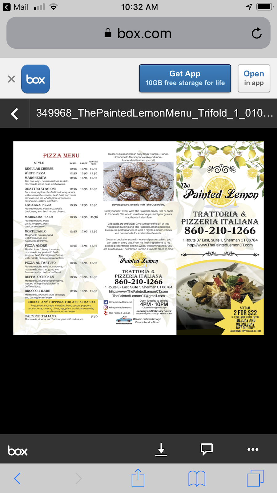 The Painted Lemon | restaurant | 1 CT-37 Suite 1, Sherman, CT 06784, USA | 8602101266 OR +1 860-210-1266