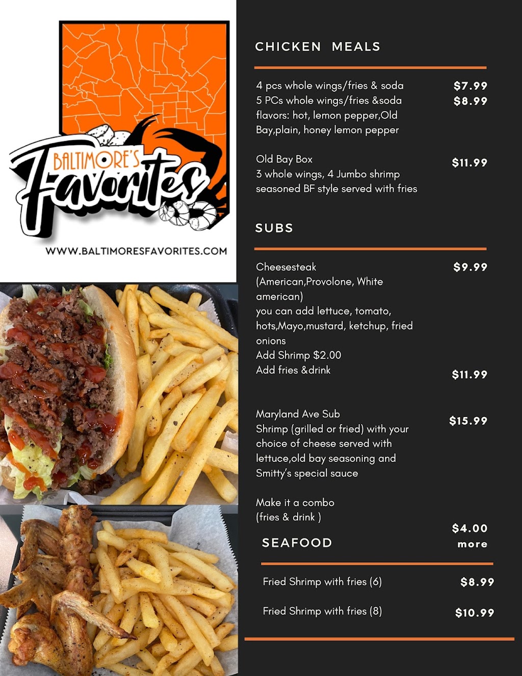 Baltimores Favorites | restaurant | 400 Galleria Pkwy SE, Atlanta, GA 30339, USA | 4047367070 OR +1 404-736-7070