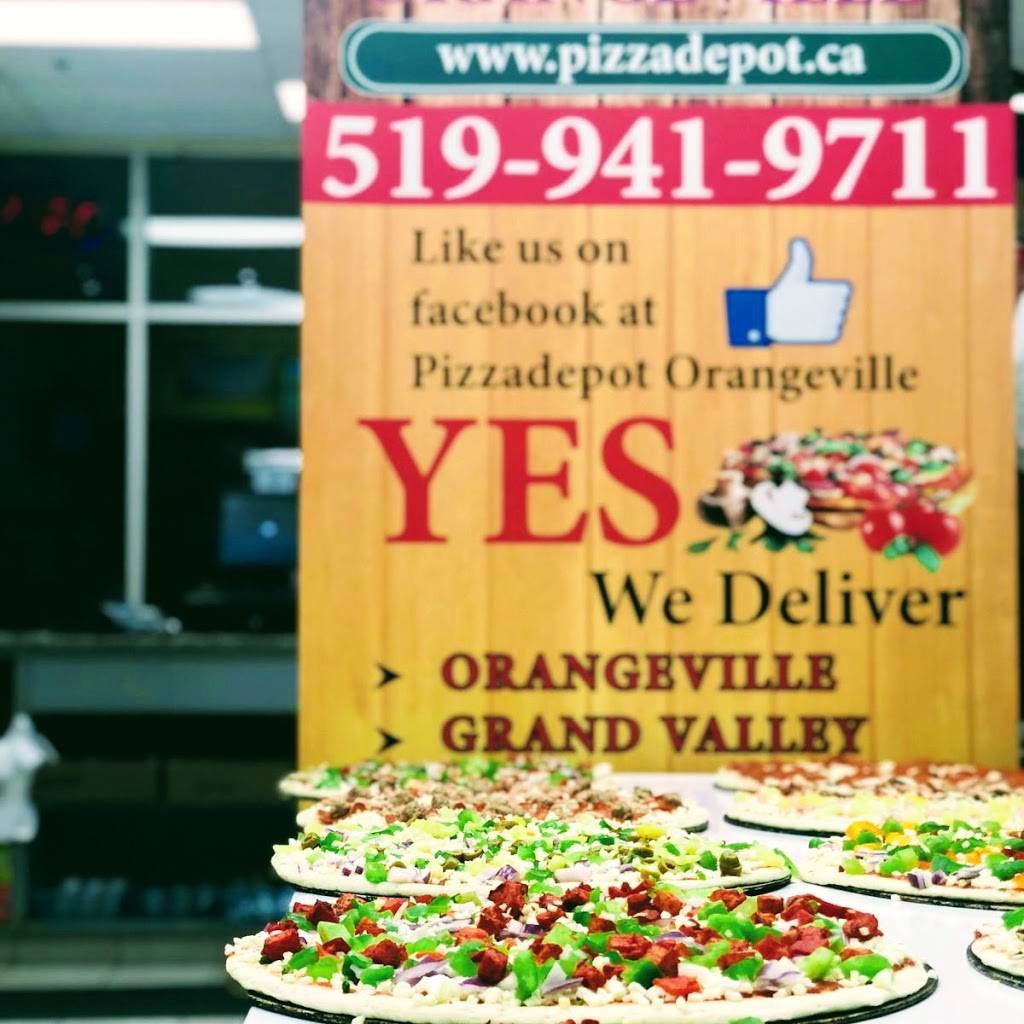 Pizza Depot | restaurant | 475 489 Broadway #10, Orangeville, ON L9W 2Y9, Canada | 5199419711 OR +1 519-941-9711