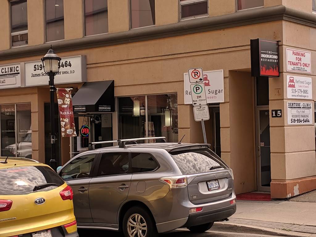 The Underground Restaurant | restaurant | 15 Scott St, Kitchener, ON N2H 2P6, Canada | 5192082500 OR +1 519-208-2500