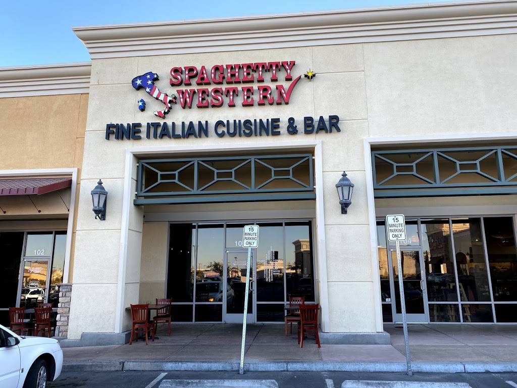 Spaghetty Western | restaurant | 10690 Southern Highlands Pkwy #103, Las Vegas, NV 89141, USA | 7028344611 OR +1 702-834-4611