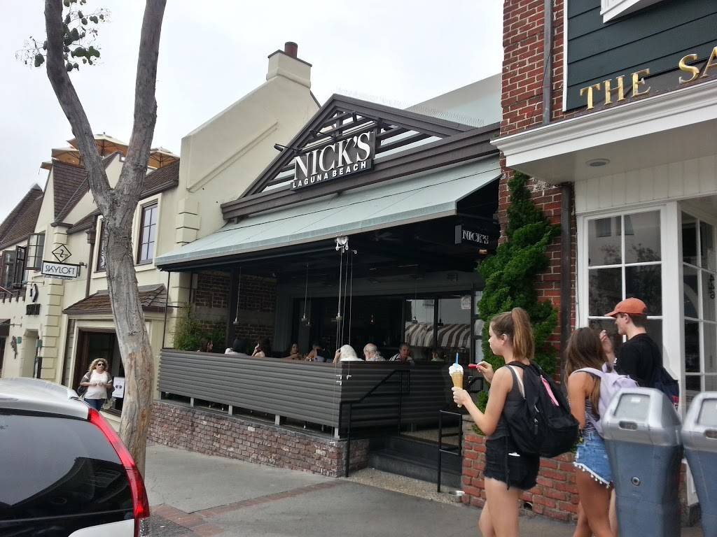 Nicks Laguna Beach | restaurant | 440 S Coast Hwy, Laguna Beach, CA 92651, USA | 9493768595 OR +1 949-376-8595