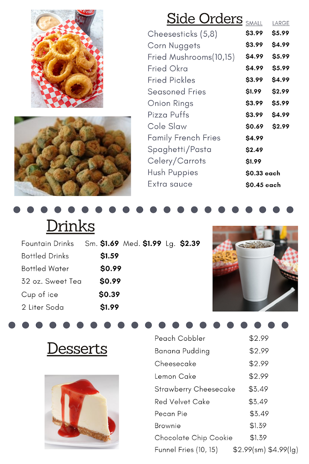 Mister JJ Fish & Chicken | restaurant | 450 Stateline Rd W, Southaven, MS 38671, USA | 6624699565 OR +1 662-469-9565