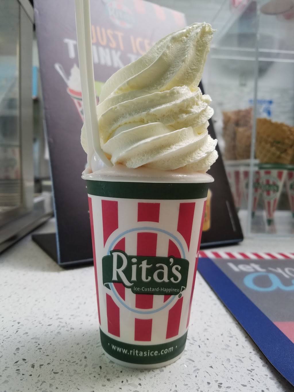 Ritas Italian Ice & Frozen Custard | restaurant | 740 El Camino Real, San Carlos, CA 94070, USA | 6505965144 OR +1 650-596-5144