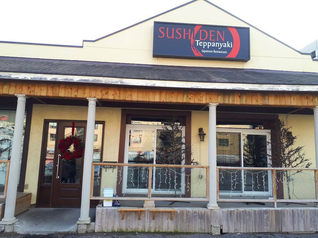 Sushi Den Teppanyaki | restaurant | 155 Wellington St E, Aurora, ON L4G 1J5, Canada | 9058413848 OR +1 905-841-3848