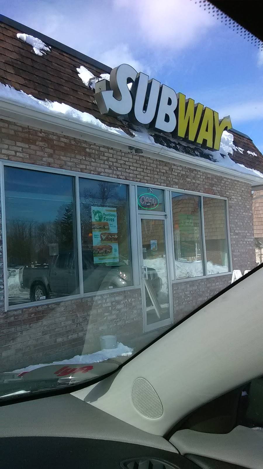 Subway | restaurant | 162 S Main St, Albion, NY 14411, USA | 5855890900 OR +1 585-589-0900