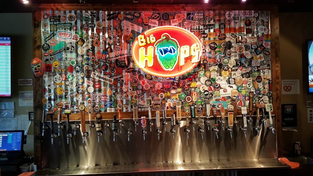 Big Hops | restaurant | 11224 Huebner Rd #204, San Antonio, TX 78230, USA | 2108779663 OR +1 210-877-9663