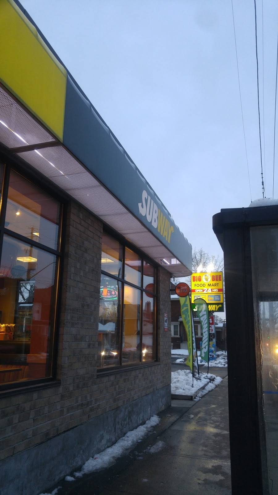 Subway | restaurant | 810 Main St E, Hamilton, ON L8M 1L6, Canada | 9055438800 OR +1 905-543-8800