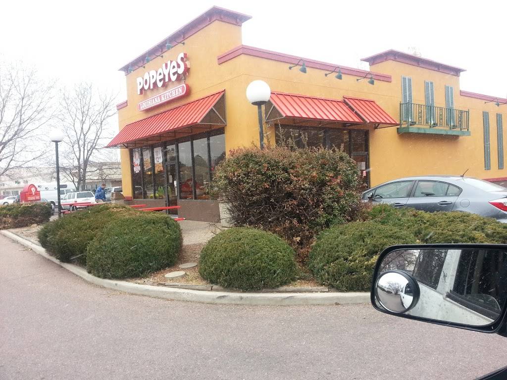 Popeyes Louisiana Kitchen | restaurant | 3450 Austin Bluffs Pkwy, Colorado Springs, CO 80918, USA | 7195988774 OR +1 719-598-8774