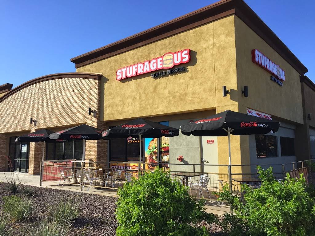 Stufrageous Stuffed Burgers | restaurant | 1036 W Southern Ave, Mesa, AZ 85210, USA | 4809691305 OR +1 480-969-1305