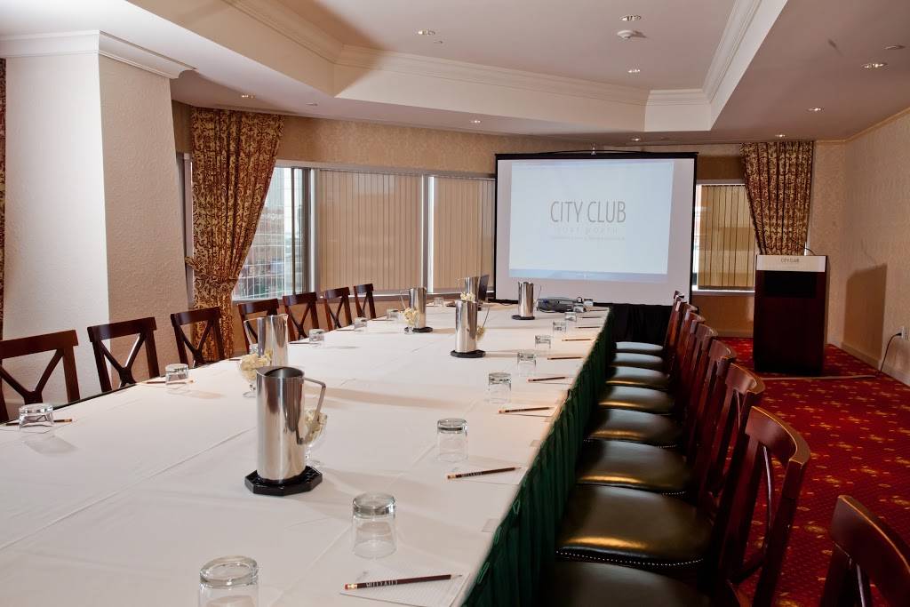 City Club of Fort Worth | restaurant | 301 Commerce St, Fort Worth, TX 76102, USA | 8178784000 OR +1 817-878-4000
