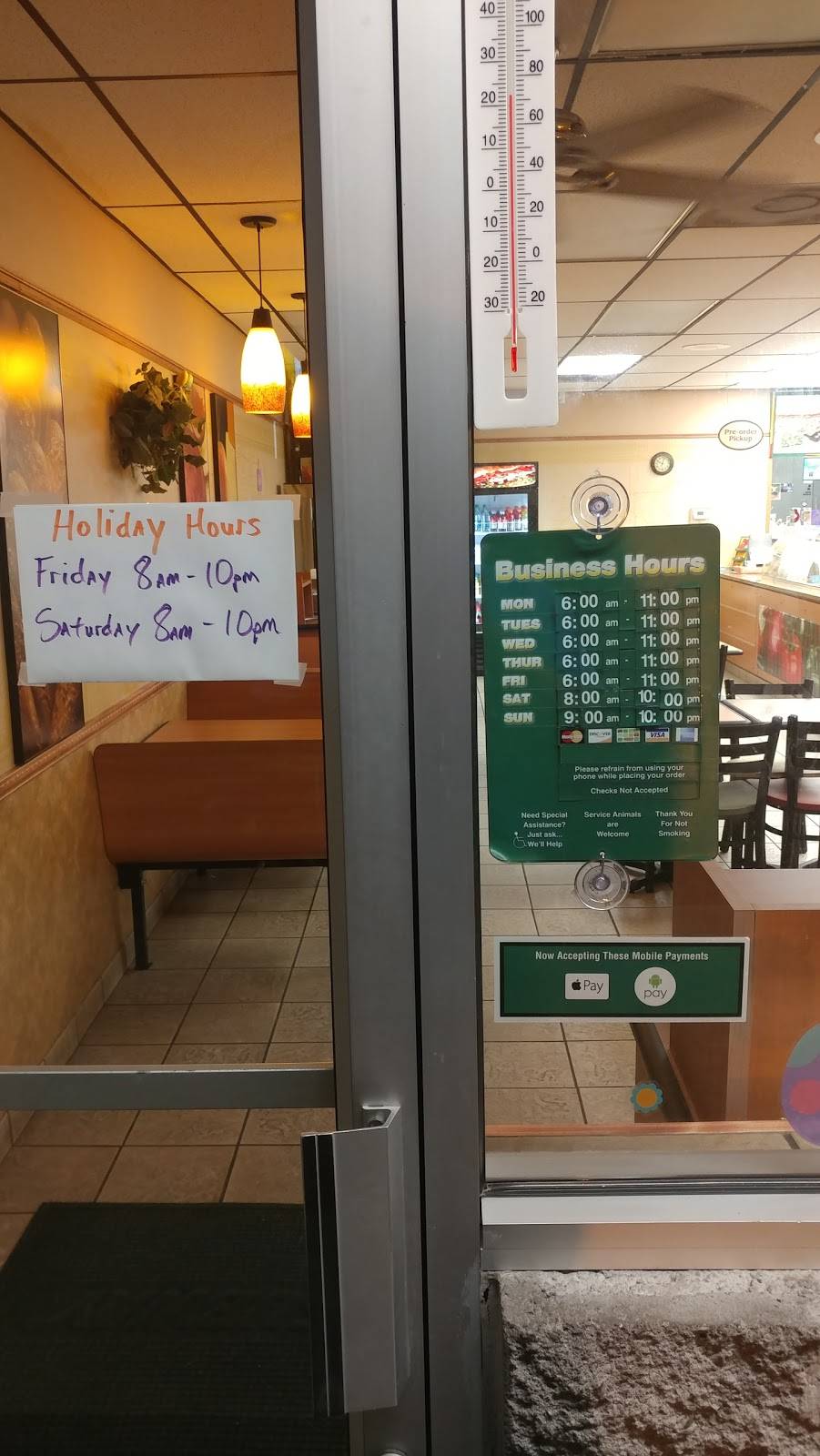 Subway | restaurant | 4622 Bemiss Rd, Valdosta, GA 31605, USA | 2292458090 OR +1 229-245-8090