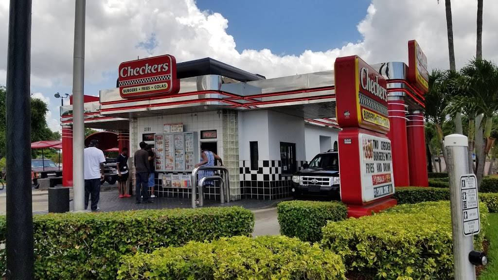 Checkers | restaurant | 2701 W Broward Blvd, Fort Lauderdale, FL 33312, USA | 9545835062 OR +1 954-583-5062