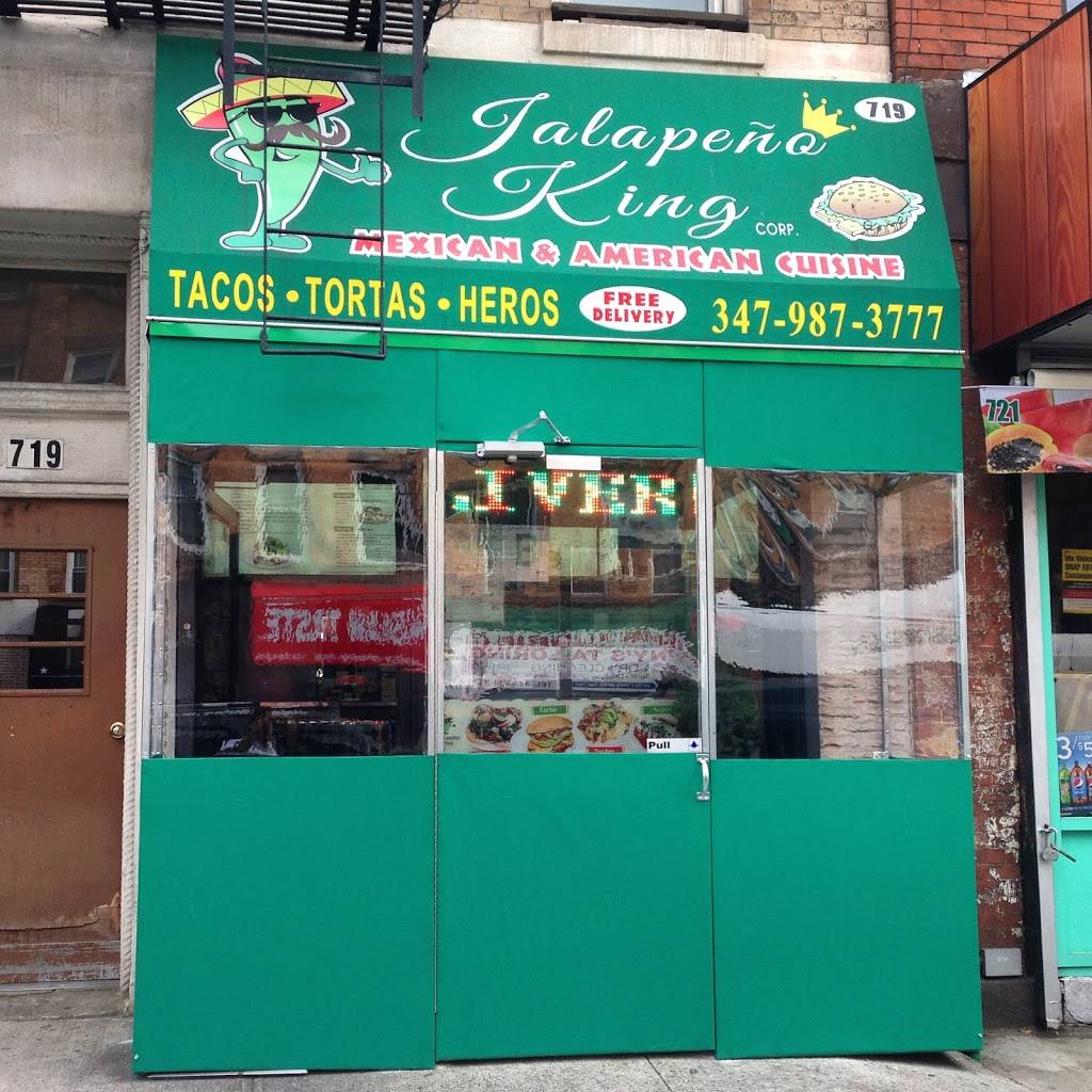 Jalapeno King | restaurant | 719 5th Ave, Brooklyn, NY 11215, USA | 3479873777 OR +1 347-987-3777