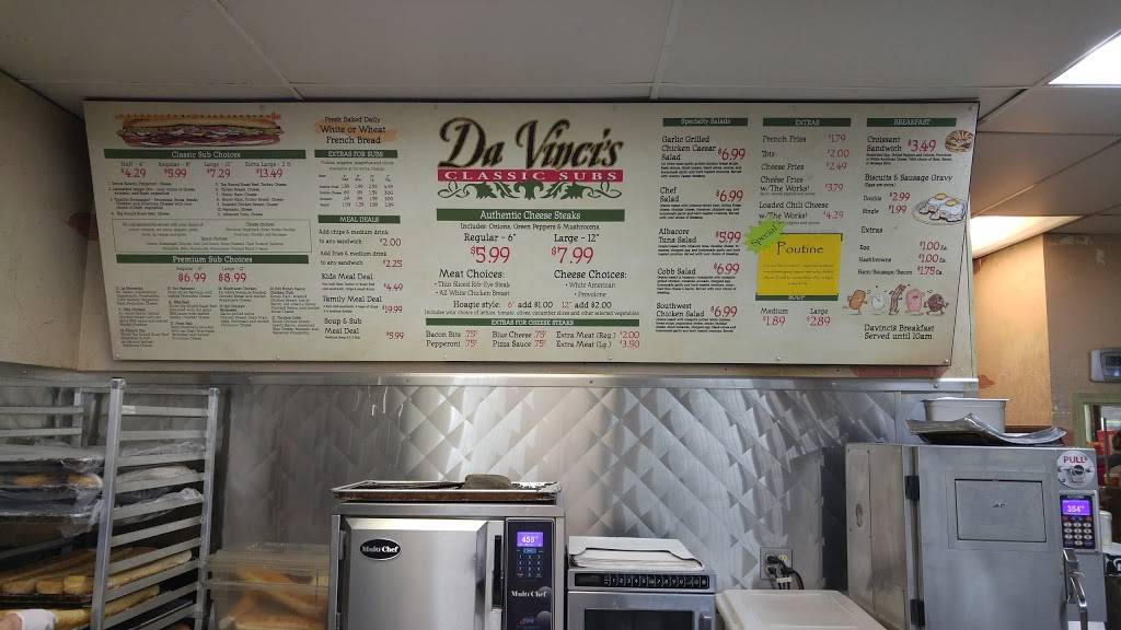 Da Vincis Classic Subs | meal takeaway | 1480 Electric Ave, Bellingham, WA 98229, USA | 3606717200 OR +1 360-671-7200