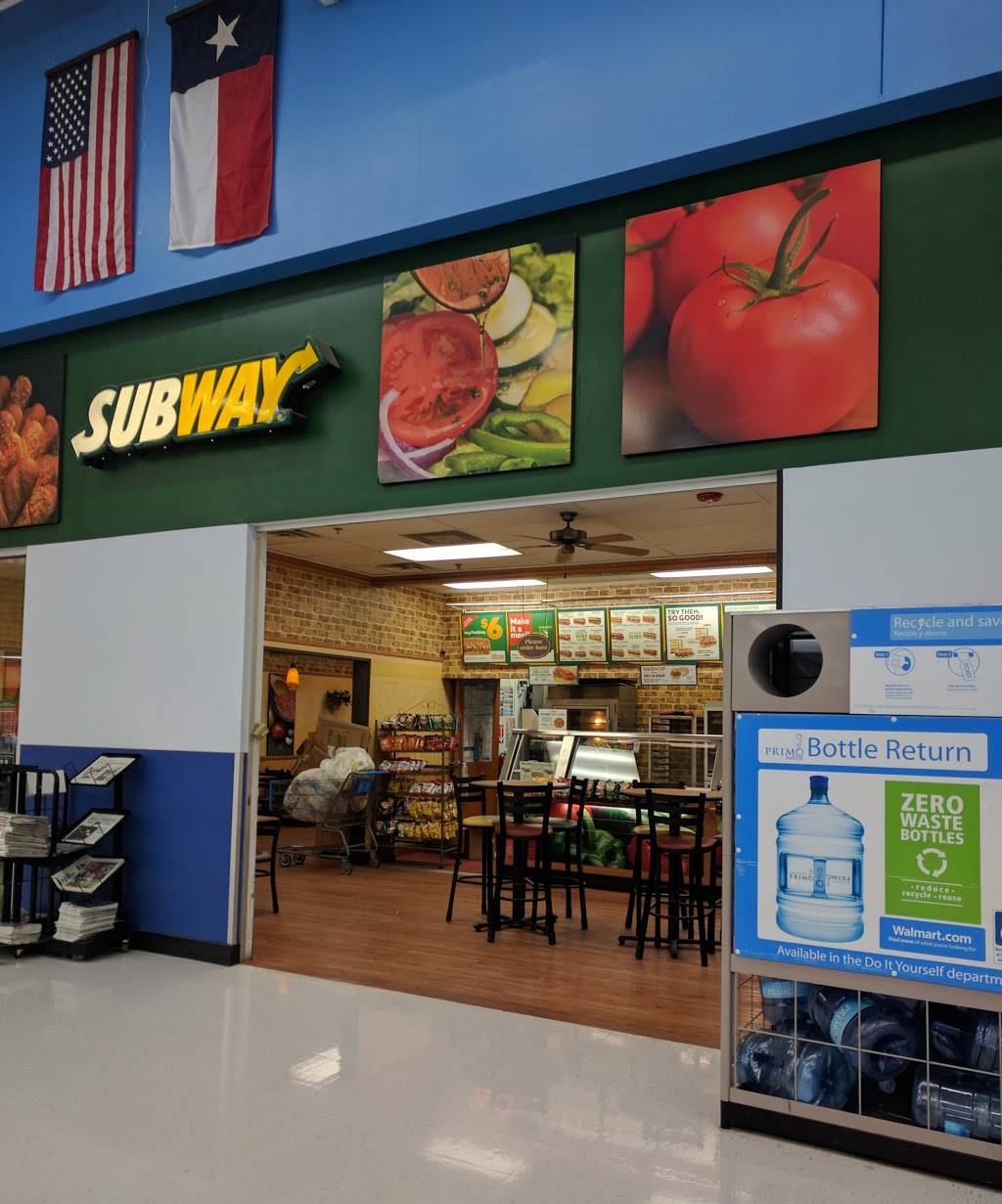 Subway Restaurants | restaurant | 782 Interstate Hwy 30, Rockwall, TX 75087, USA | 9727227508 OR +1 972-722-7508
