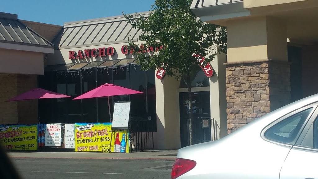 Rancho Grande Mexical Grill & Cantina | restaurant | 5432 Stockdale Hwy, Bakersfield, CA 93309, USA | 6618590803 OR +1 661-859-0803